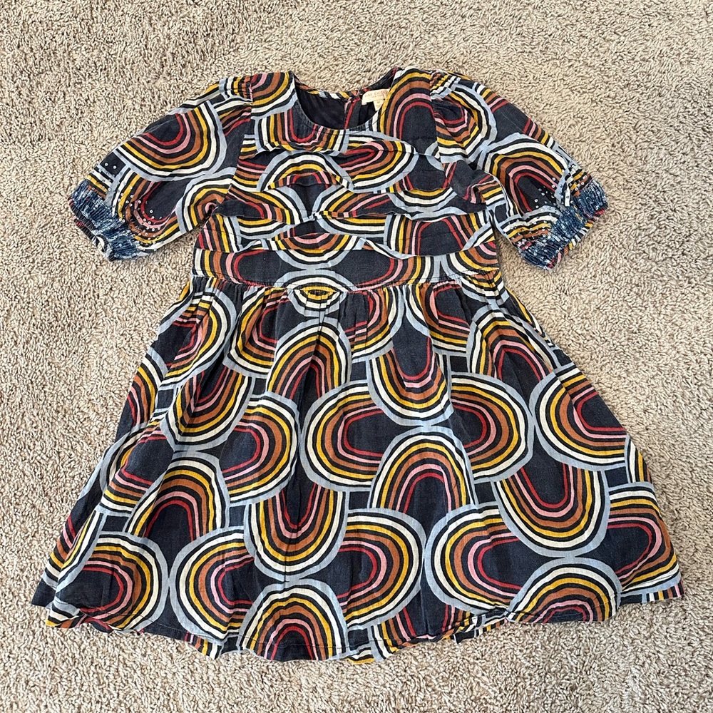 Pink Chicken Evelyn Rainbow Dress